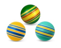 Мяч резиновый детский 150мм полосатики Р3-150/По