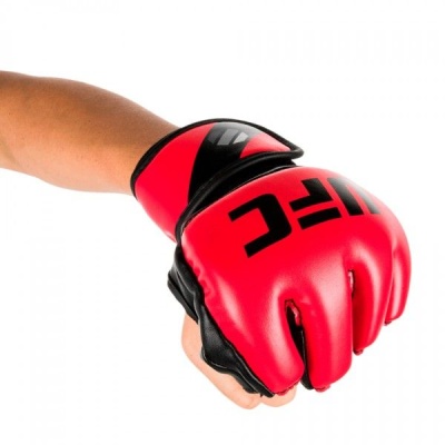 Перчатки MMA 5 унций L/XL красные UFC UHK-69140